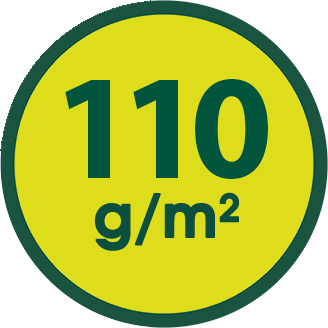 110 g/m2
 110 g/m2